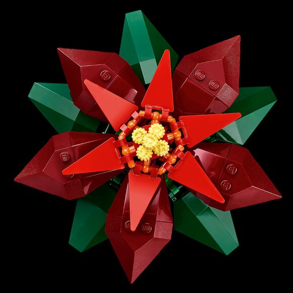 LEGO Icons 10370 Poinsettia Plant & Flower Decor Christmas NIB in Hand - Picture 12 of 14